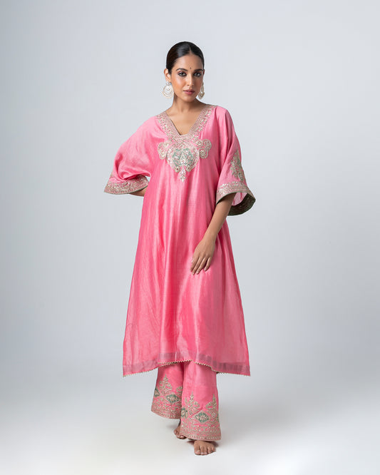 Minara Embroidered Kaftan (Ready to Ship)