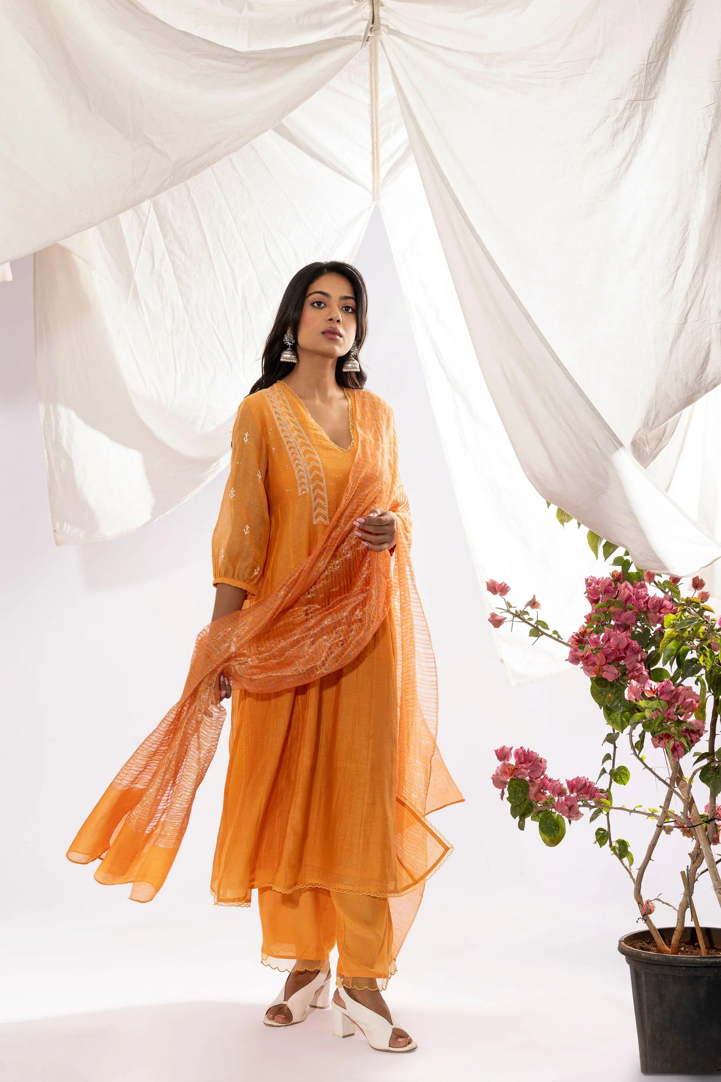 ORANGE DUPATTA