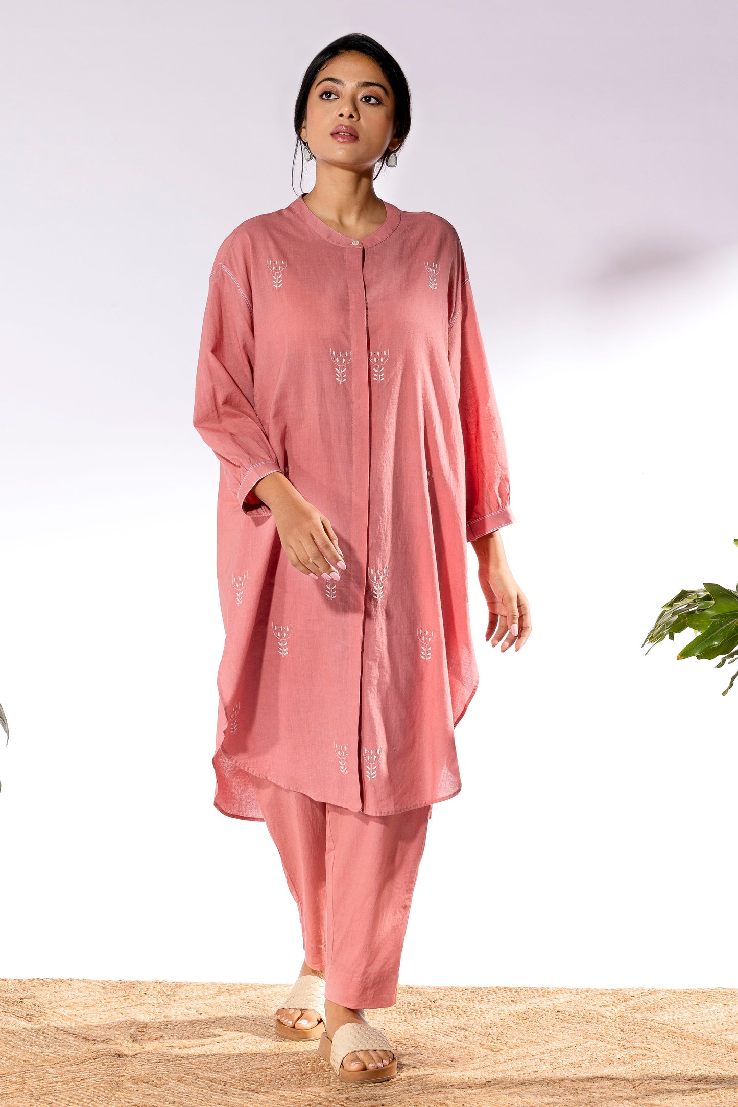 Bael chikankari Tunic