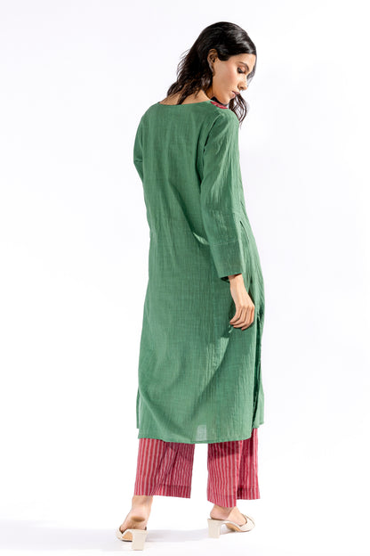Khus embroidered Kurta