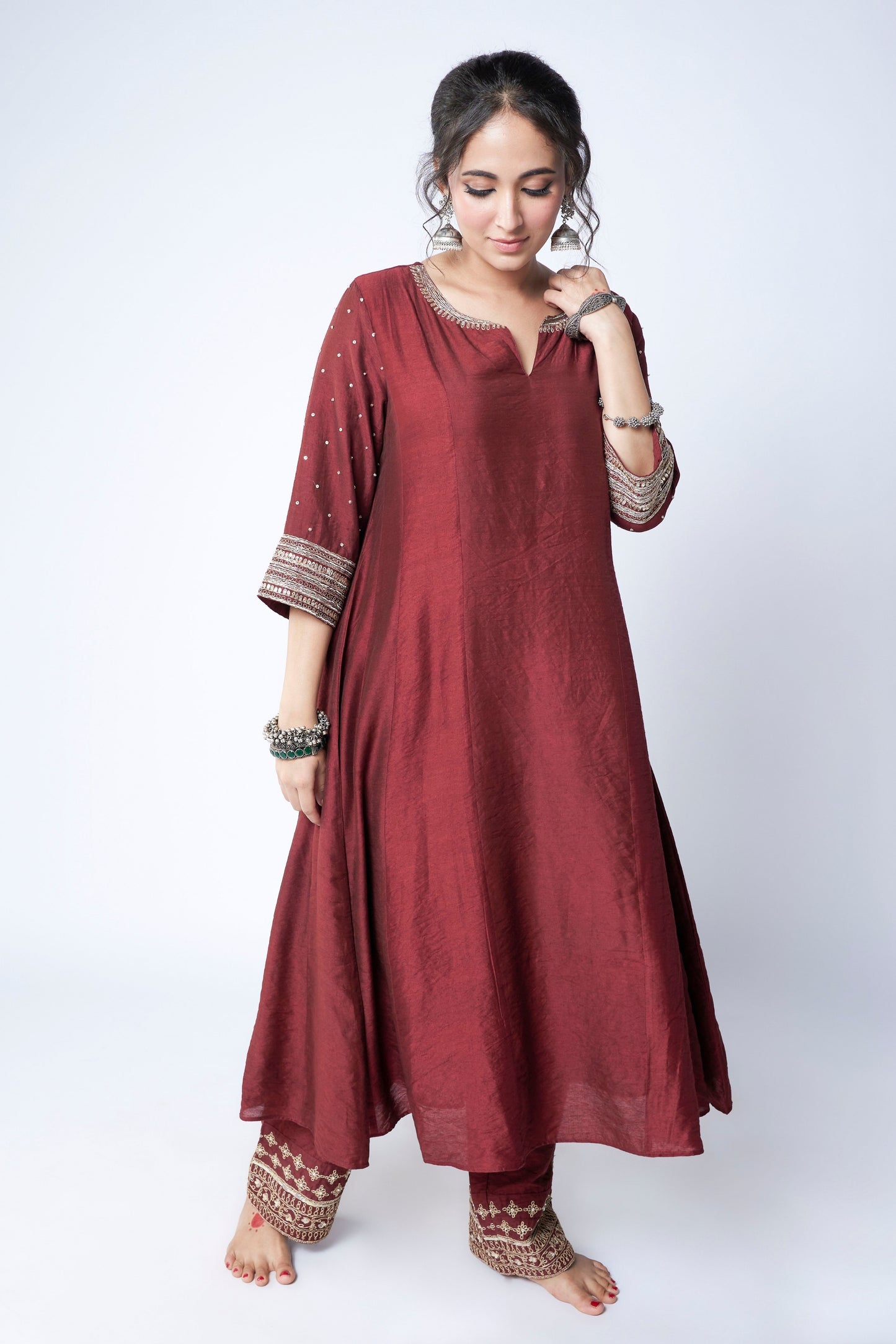 Ellora embroidered kurta