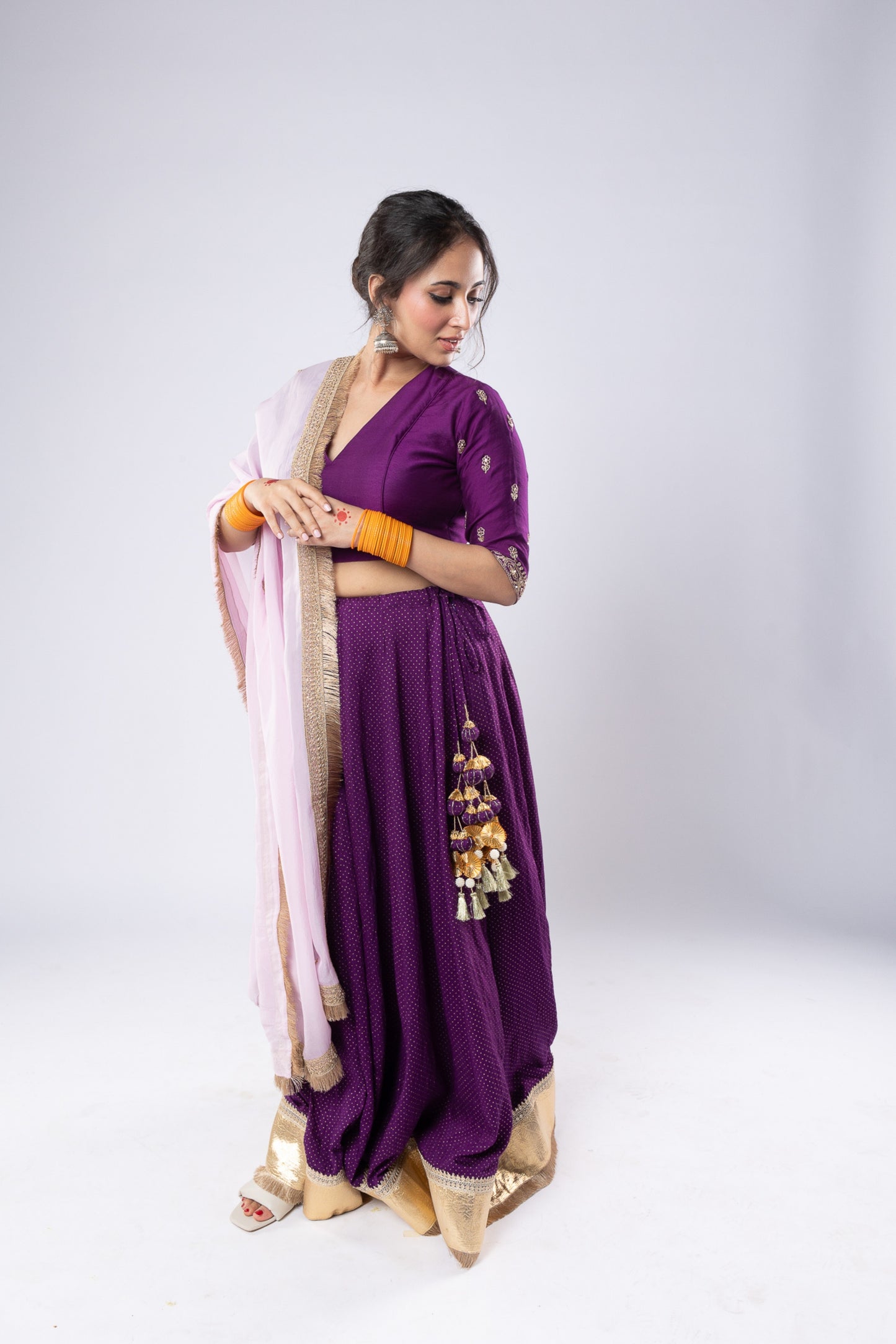 Amber Embroidered Dupatta
