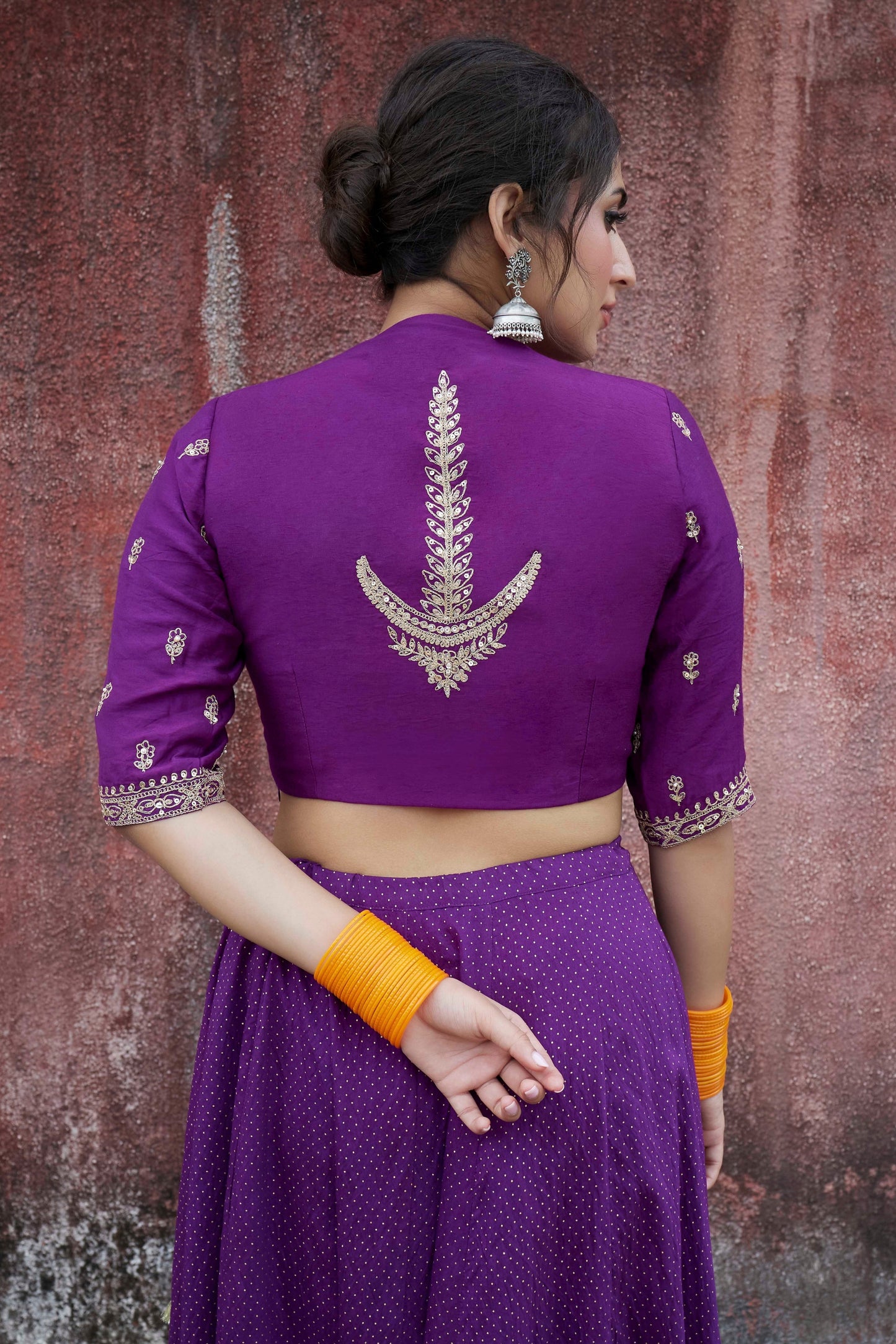 Amber Embroidered Lehenga Set