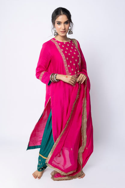 Amer Embroidered dupatta