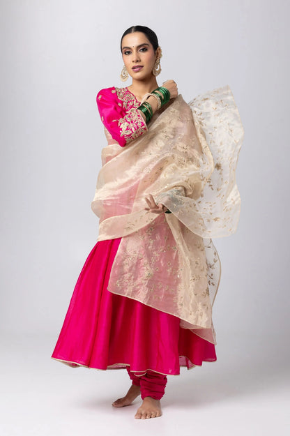 Amira Embroidered Angrakha