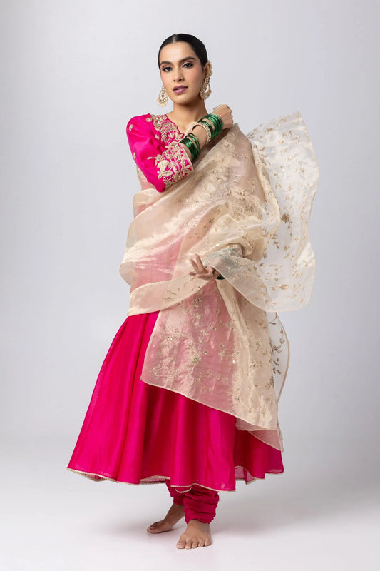 Amira Embroidered Angrakha