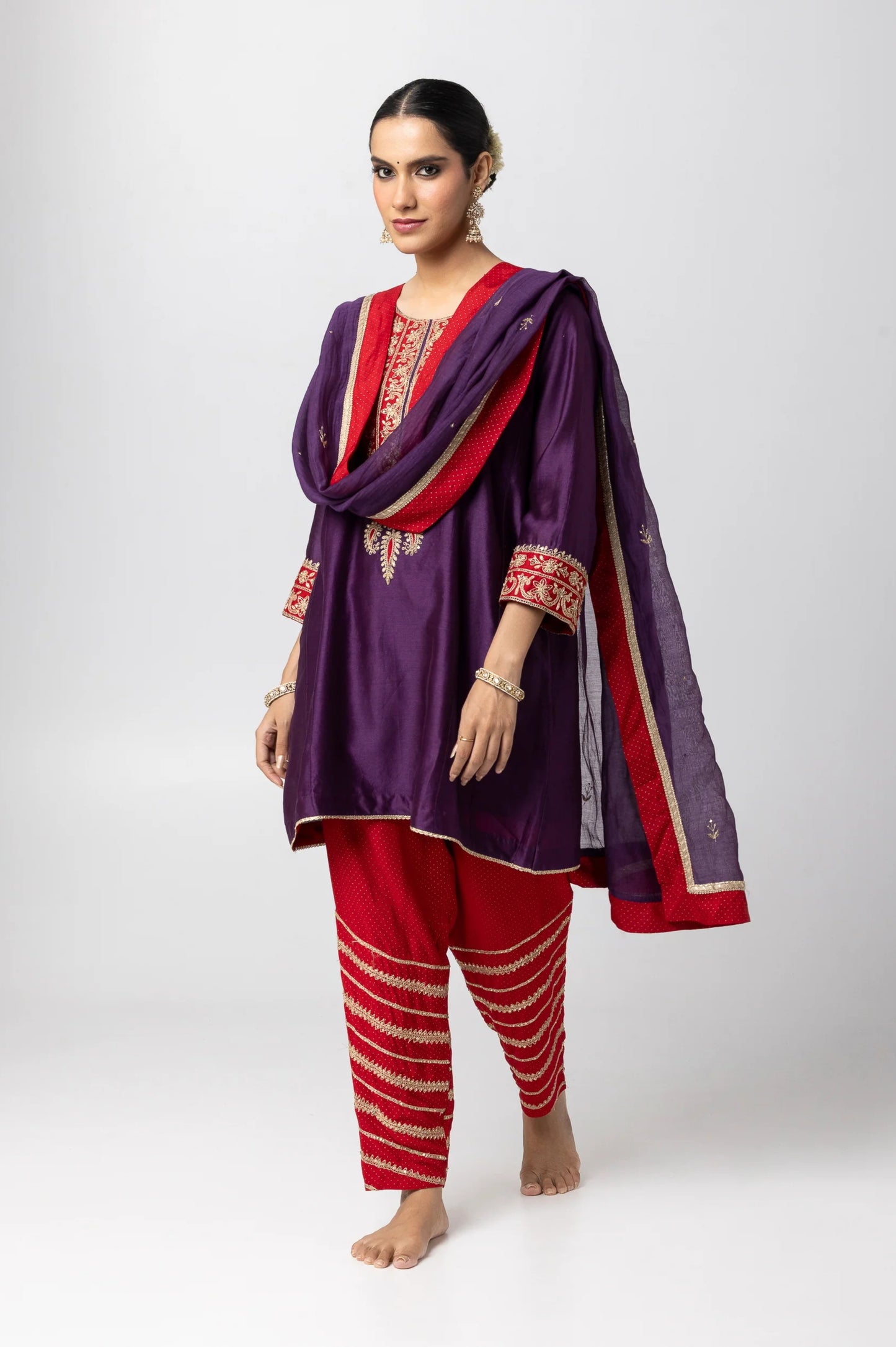 Ayesha Embroidered Kurta Set