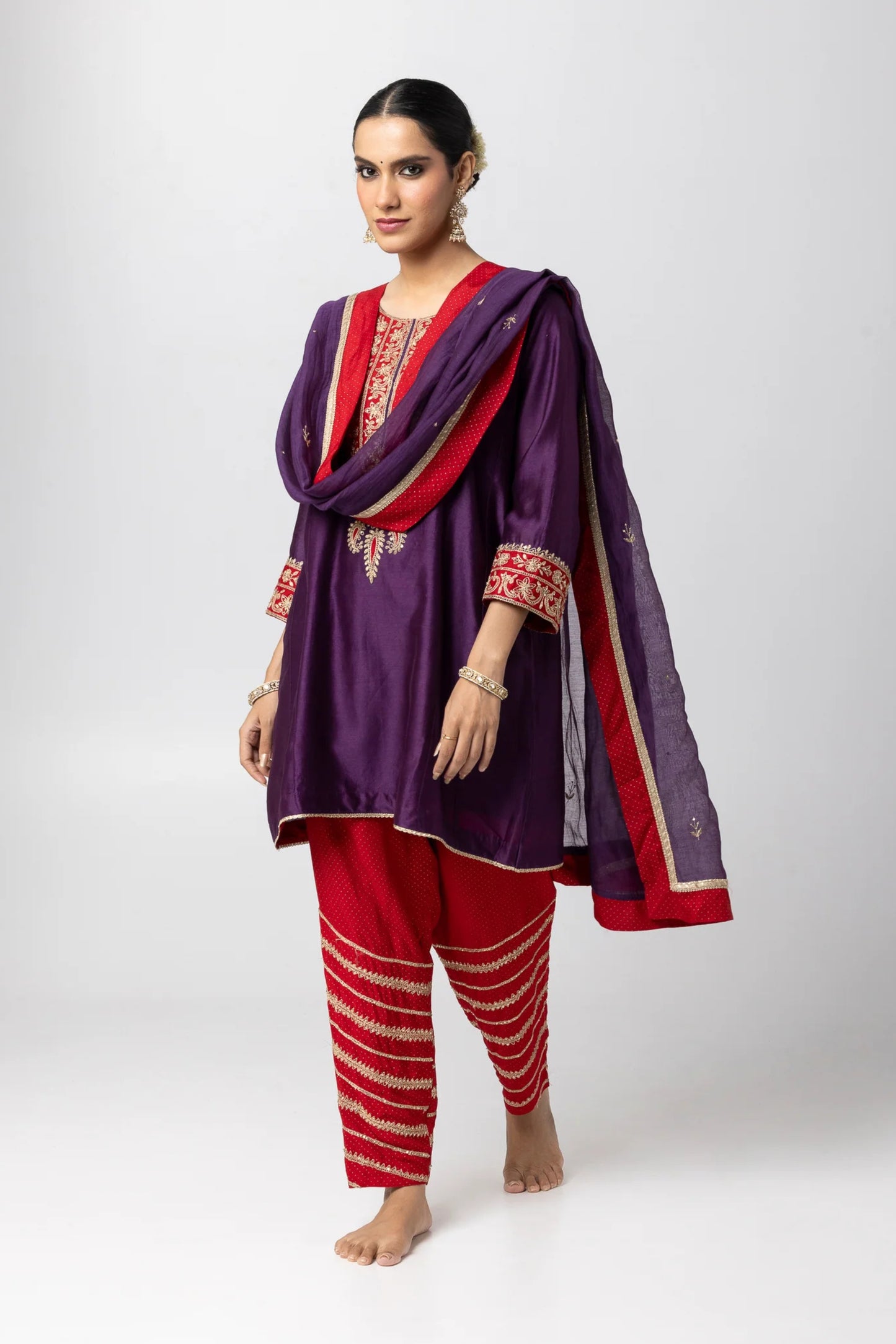 Ayesha Embroidered Dupatta