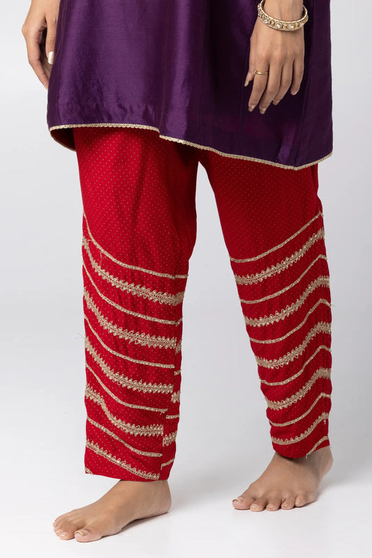 Ayesha Embroidered Pants