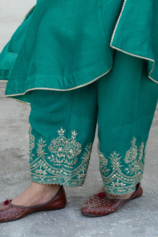 Azra Embroidered Pants