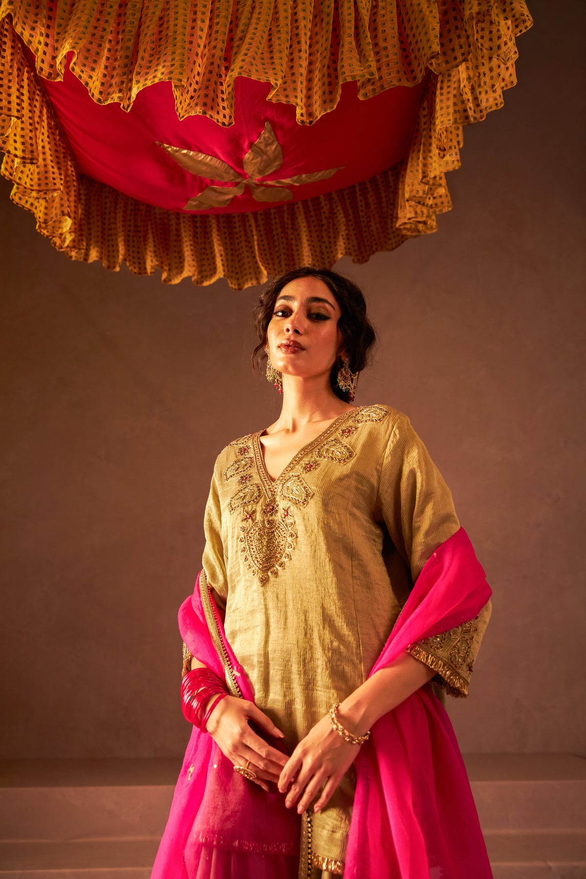 Baraati Banno Embroidered Kurta - 3