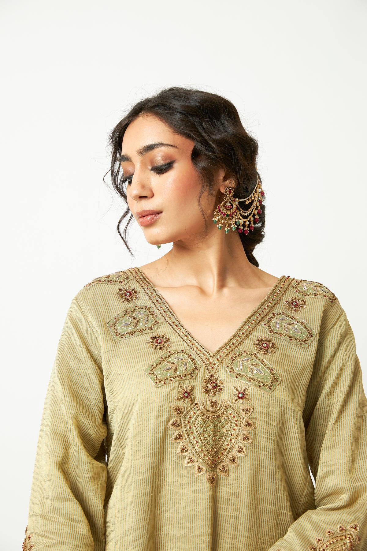 Baraati Banno Embroidered Kurta - 8
