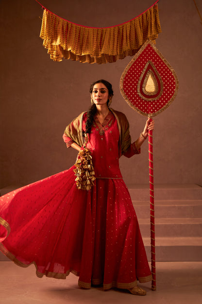 Chingari Rani Embroidered Kurta - 3