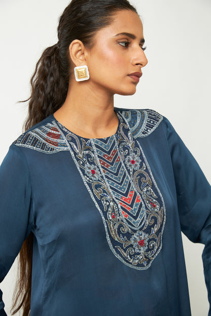Chulbuli Embroidered Co-ord Set- Set of 2 - 10