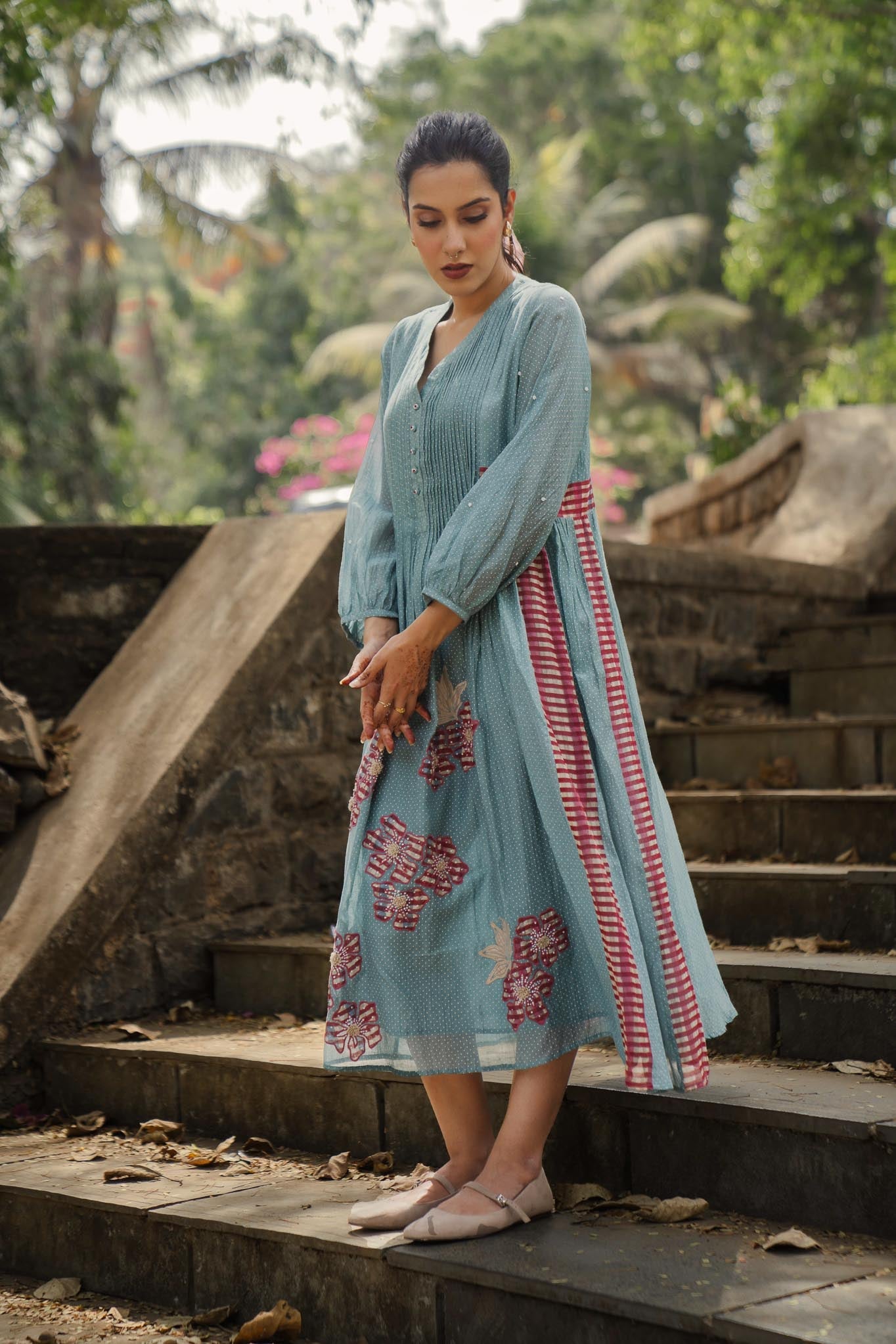 Daisyl  Block Printed Set