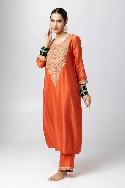 Elijah Embroidered Kurta