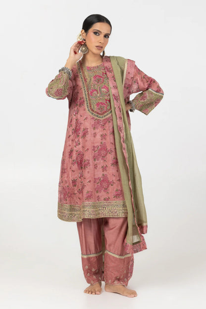 Gul-posh Hand Embroidered Dupatta