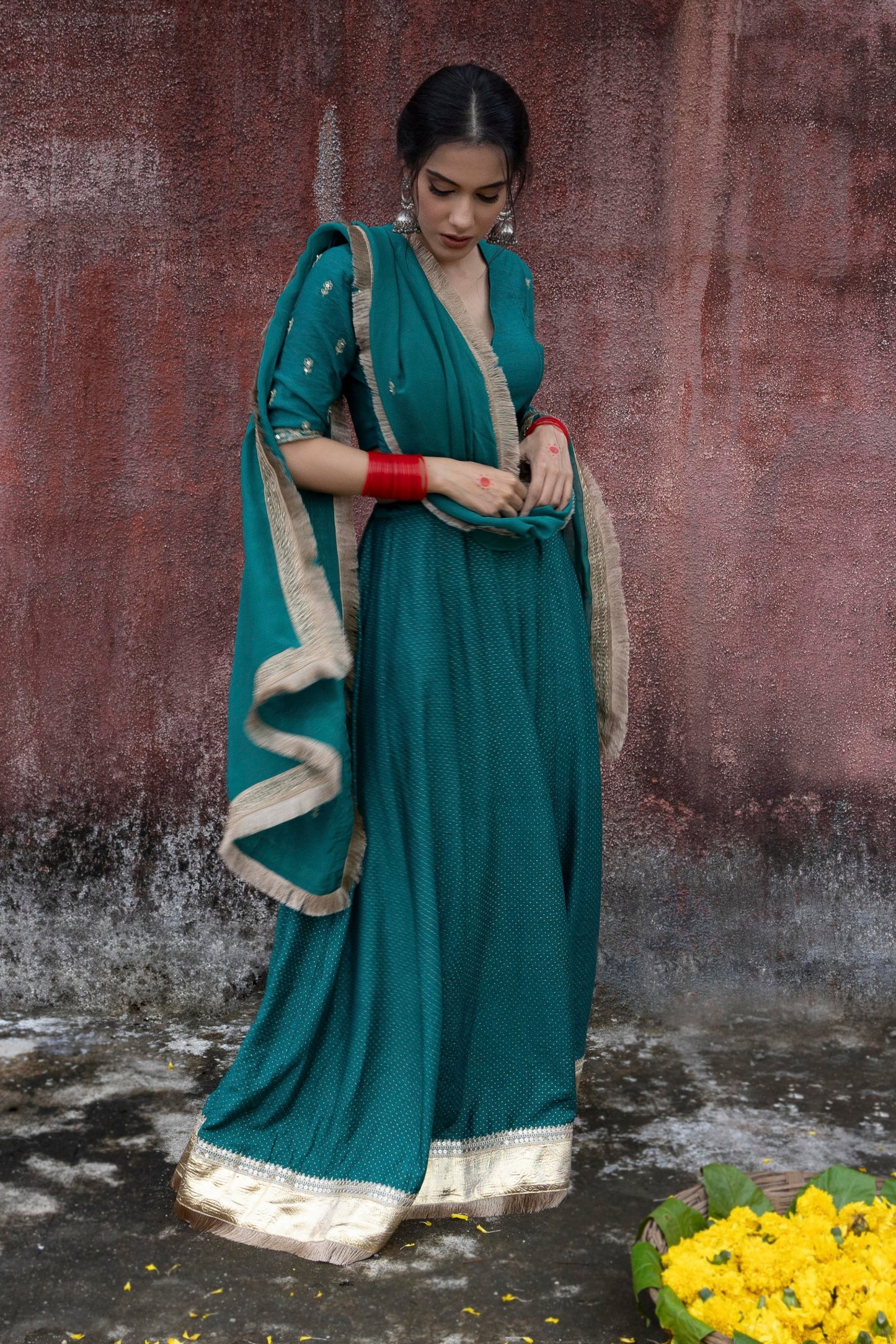 Gulberg Embroidered dupatta