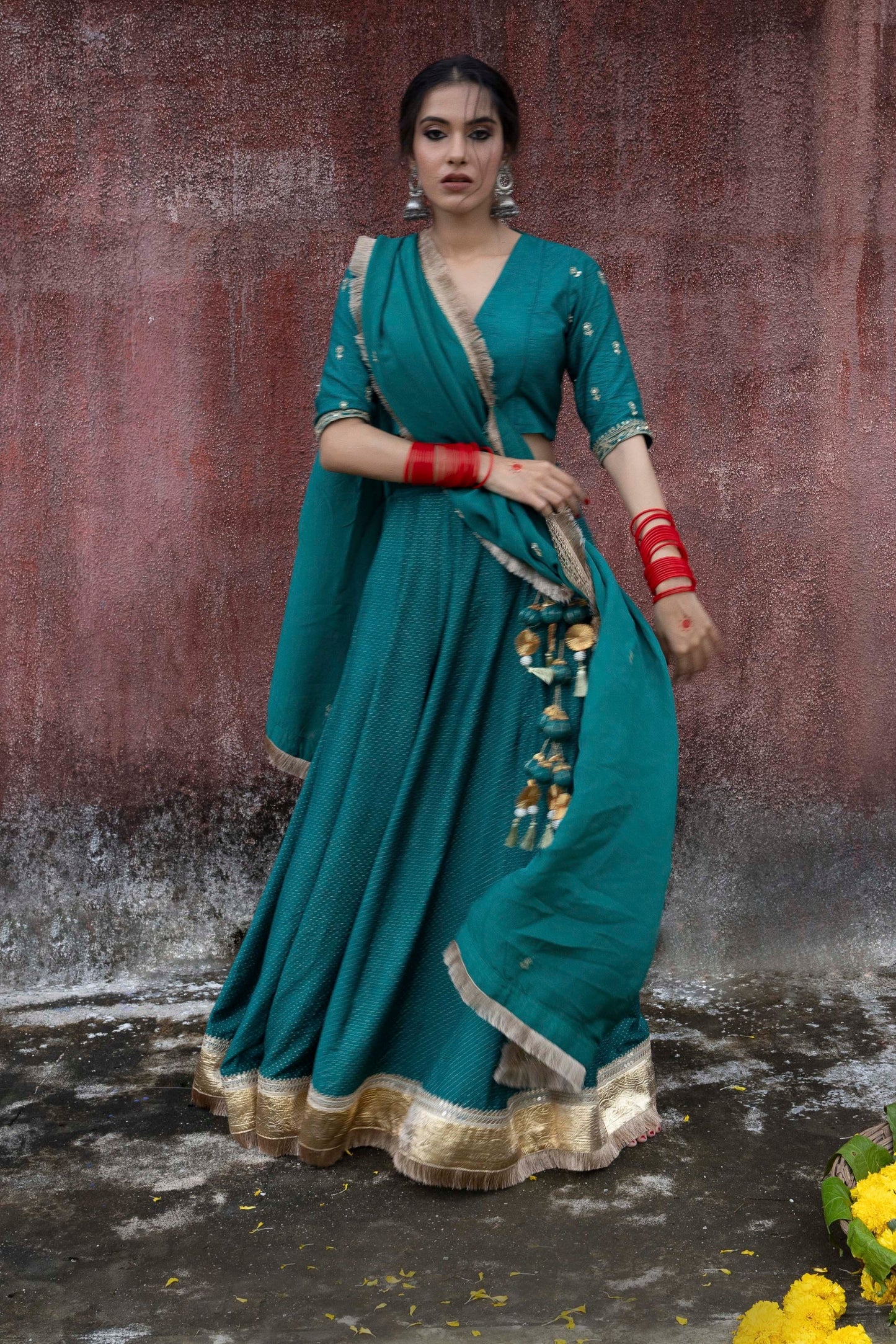 Gulberg Embroidered Lehenga