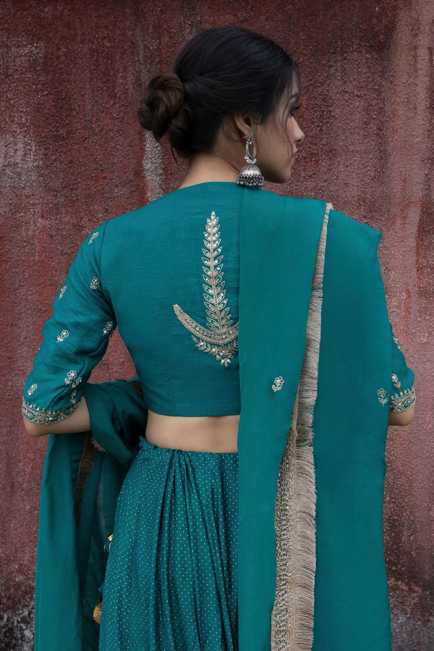 Gulberg Embroidered Lehenga Set