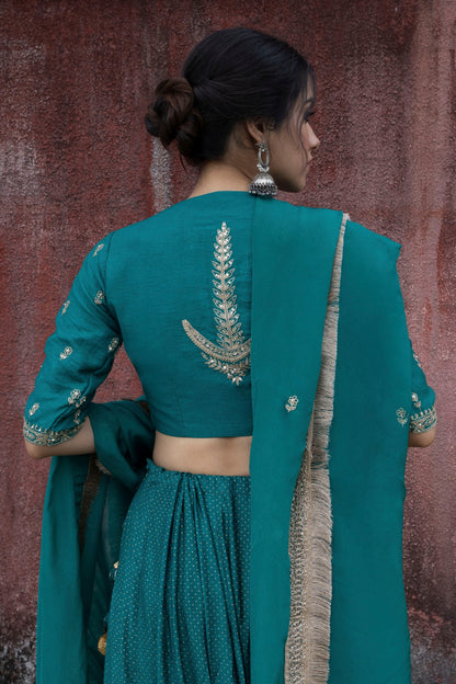 Gulberg Embroidered Lehenga Set