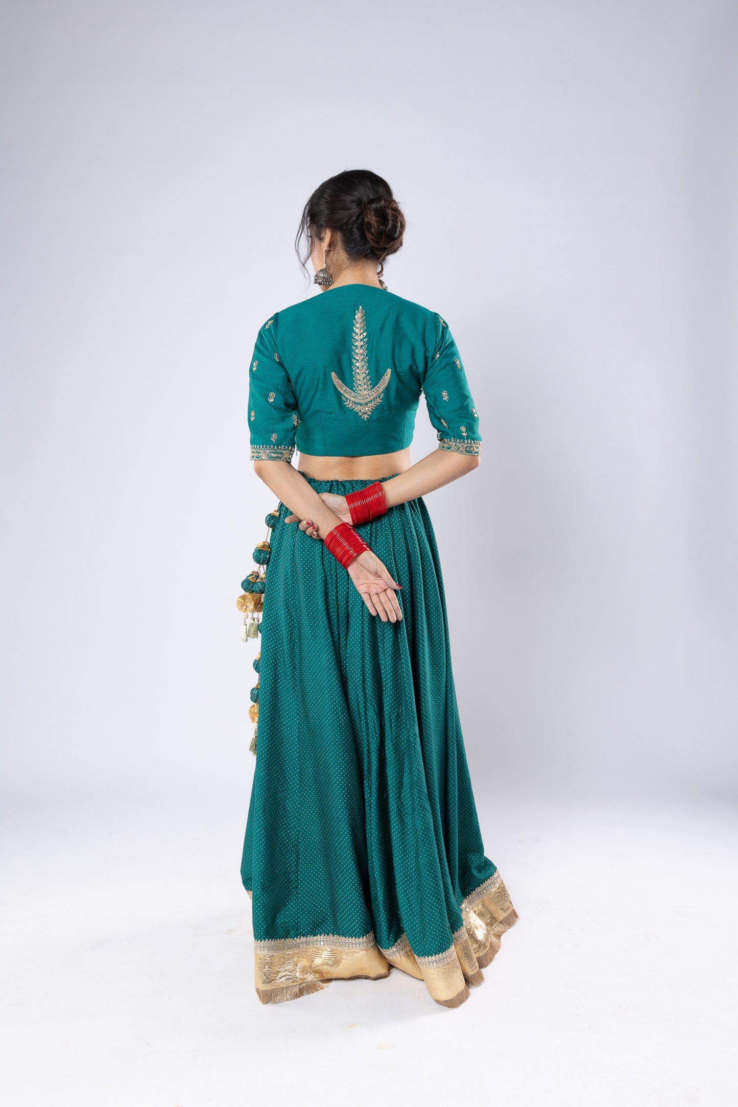 Gulberg Embroidered Lehenga Set