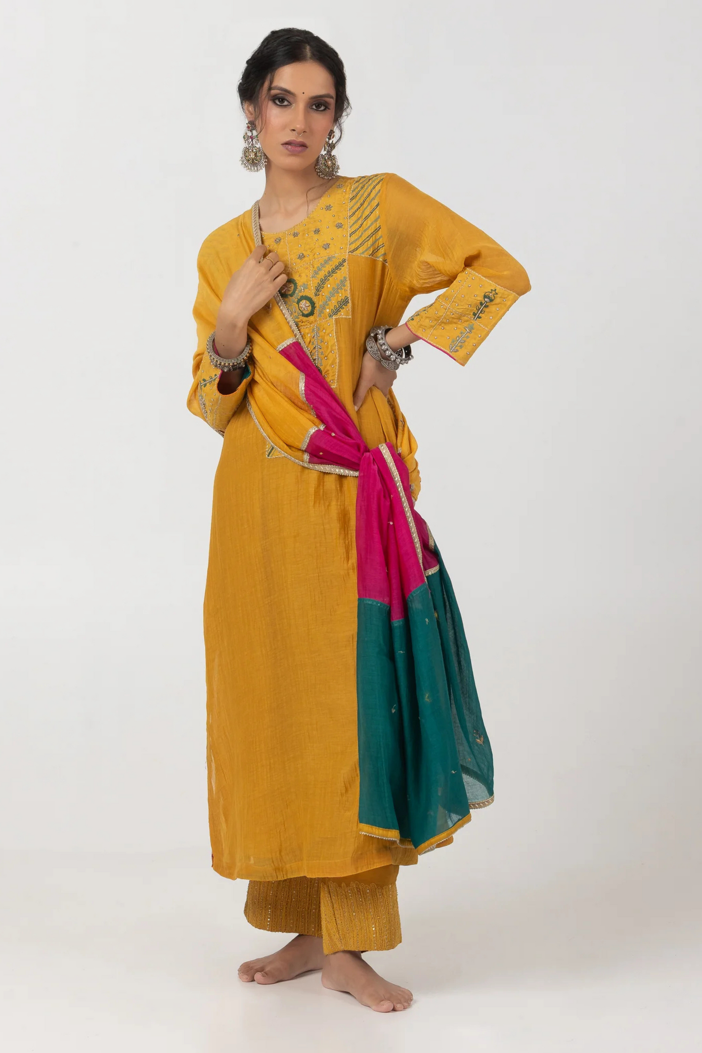 Inara Hand Embroidered Dupatta