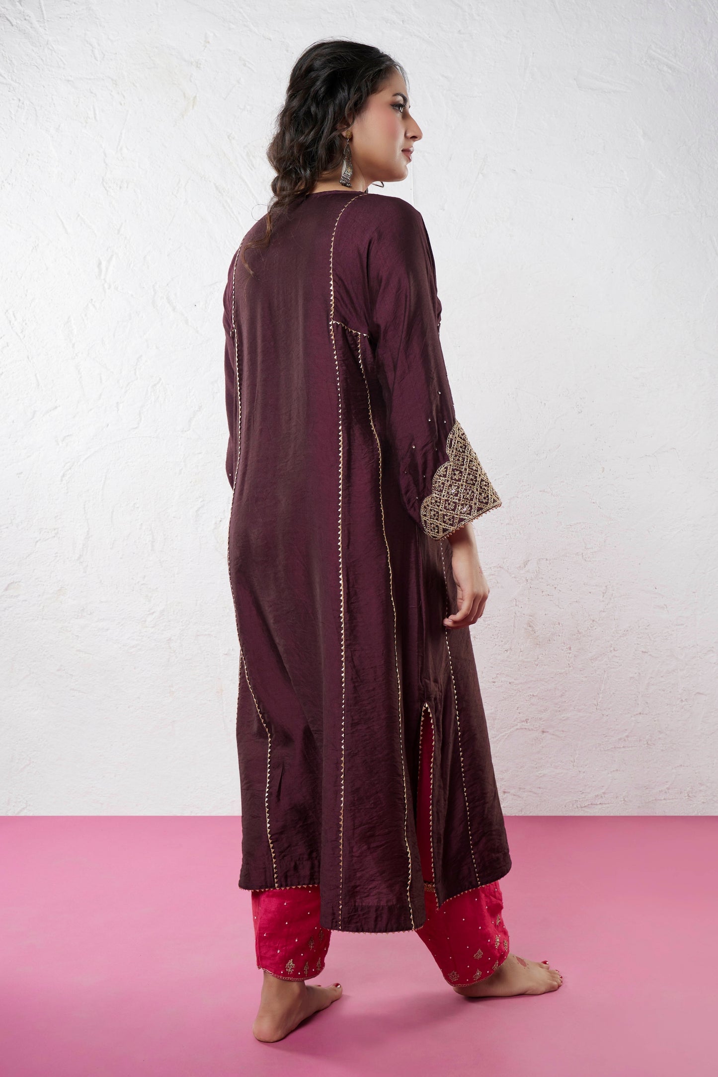 Jama Embroidered Kurta