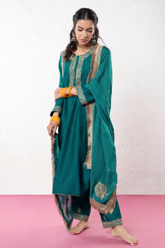 Konark Embroidered dupatta