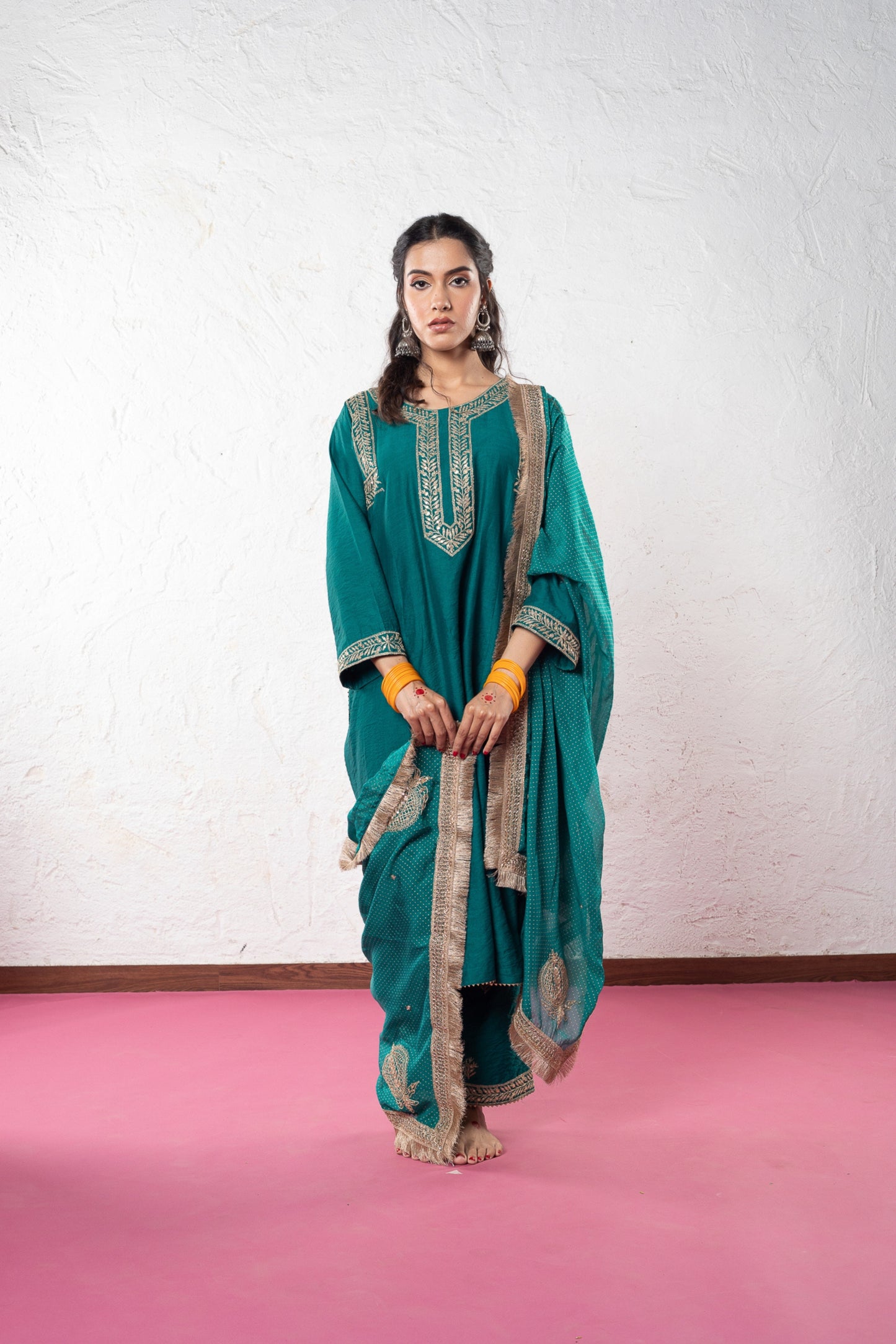 Konark Embroidered dupatta