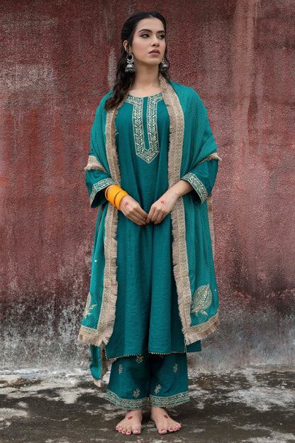 Konark Embroidered dupatta