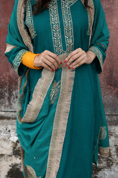 Konark Embroidered dupatta