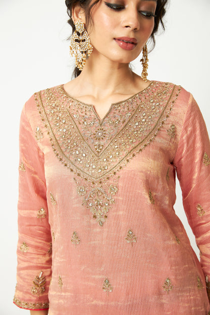 Lachak Leher Embroidered Kurta Set- Set of 3 - 6
