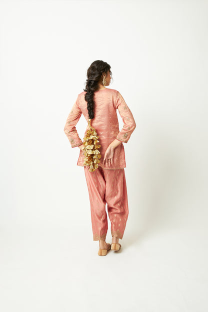 Lachak Leher Embroidered Kurta Set- Set of 3 - 12