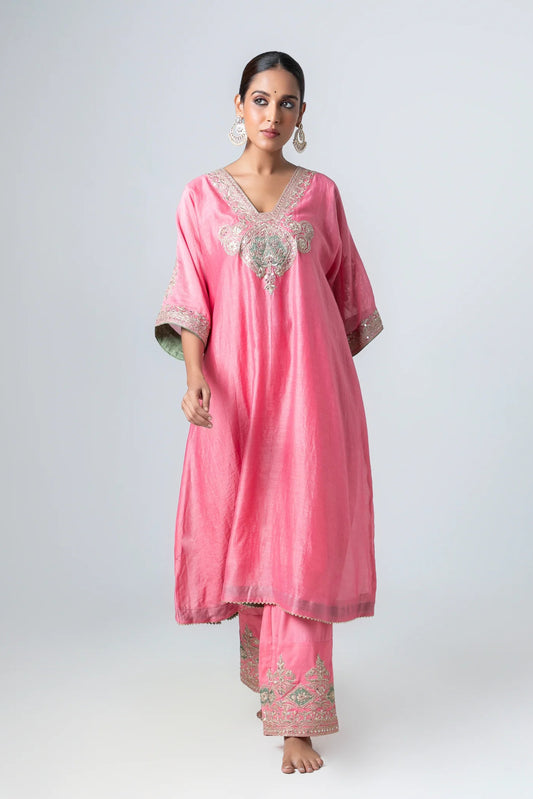 Minara Embroidered Kaftan