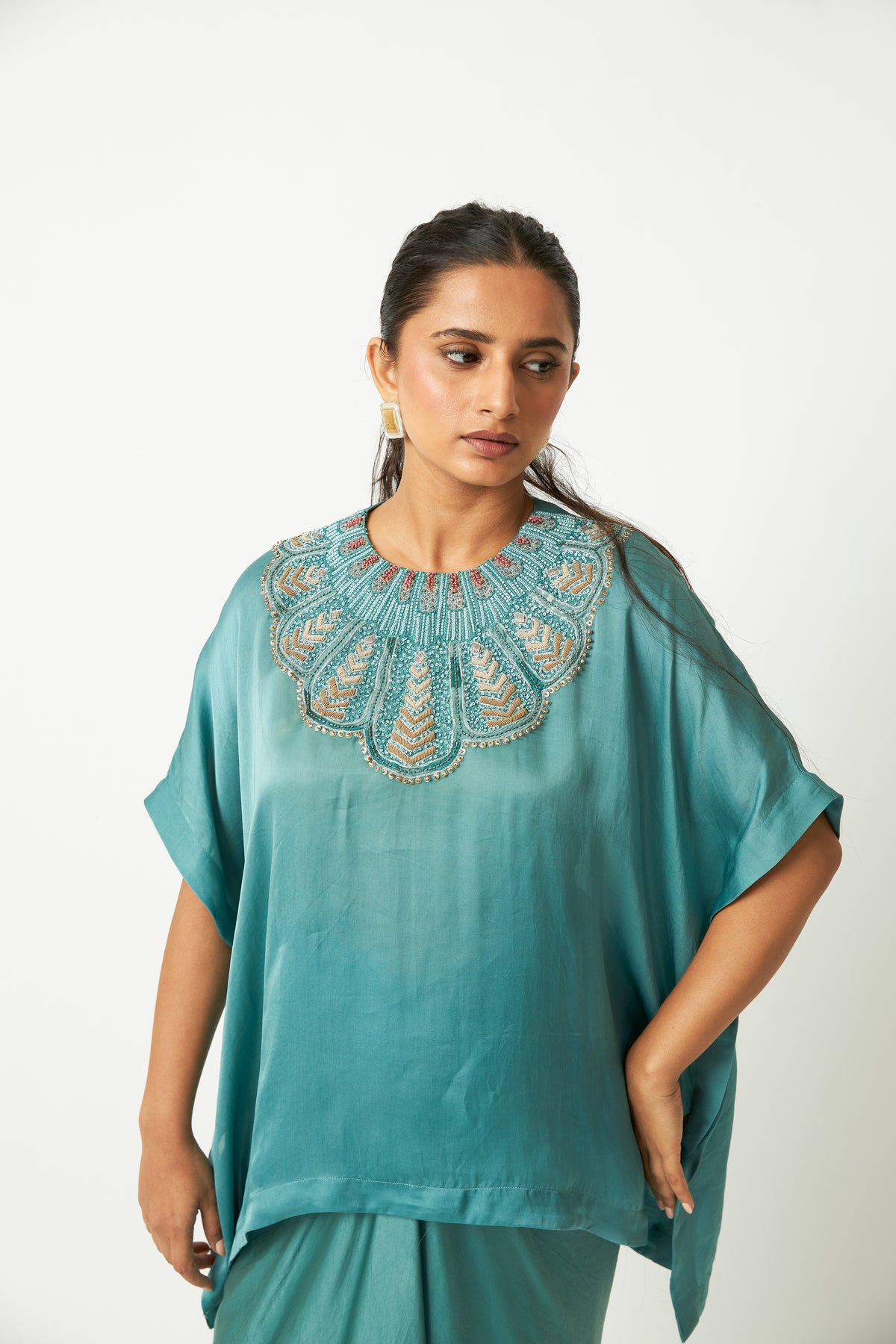 Morni Masti Embroidered Kaftan - 9