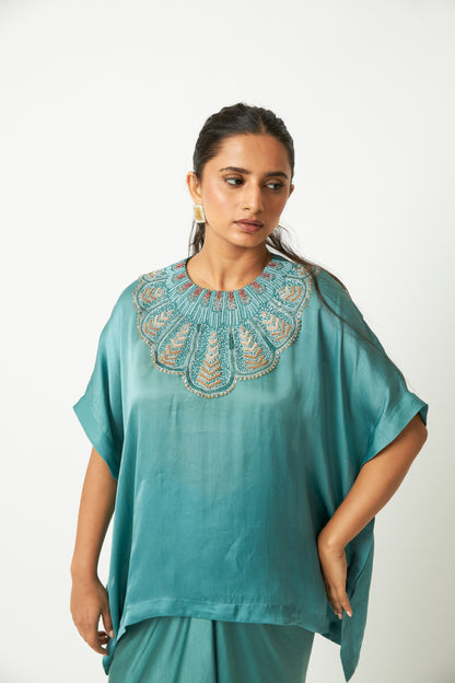 Morni Masti Embroidered Kaftan - 9