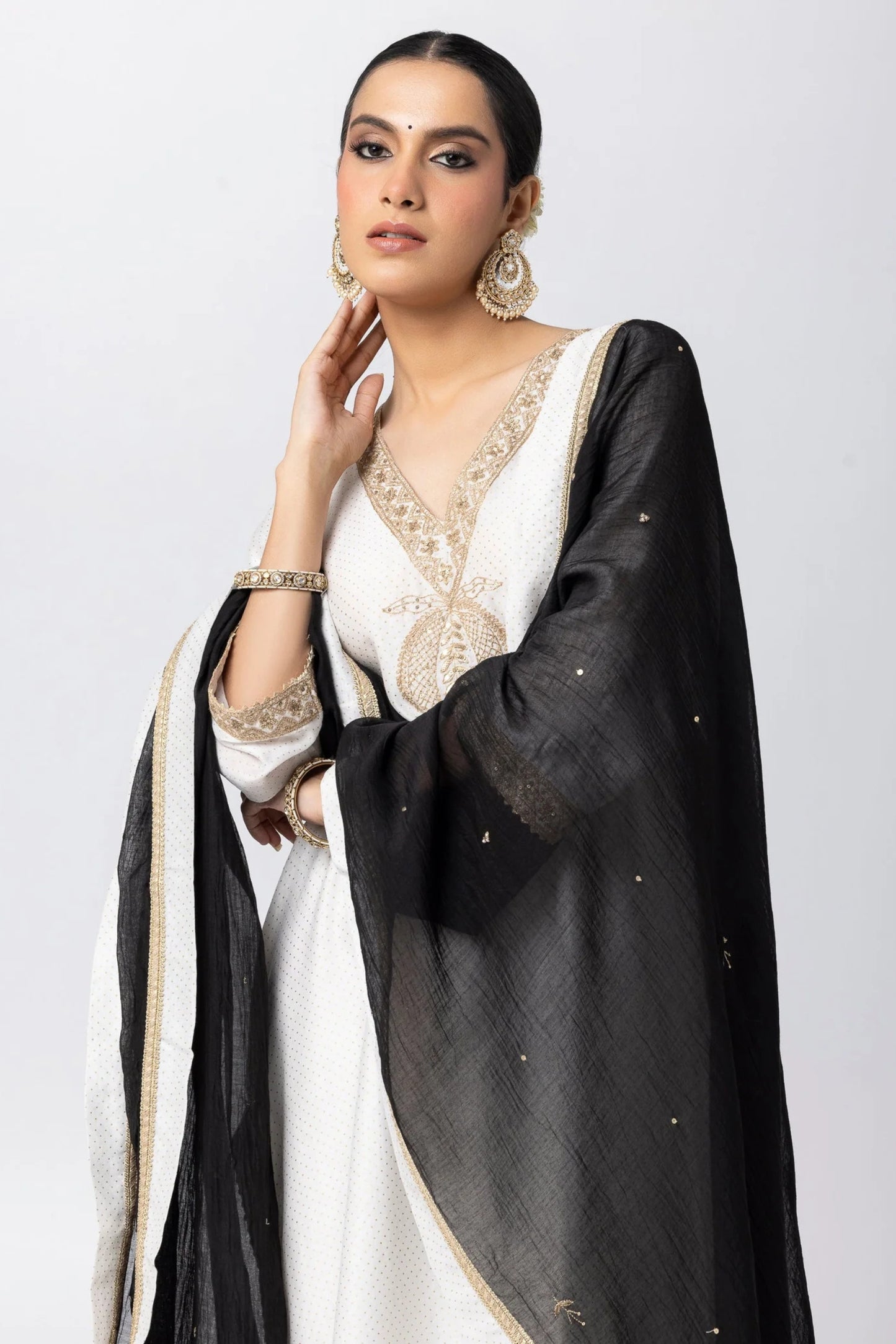 Nakiya Embroidered Dupatta