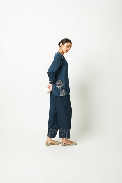 Neelanjana Embroidered Co-ord Set- Set of 2 - 9
