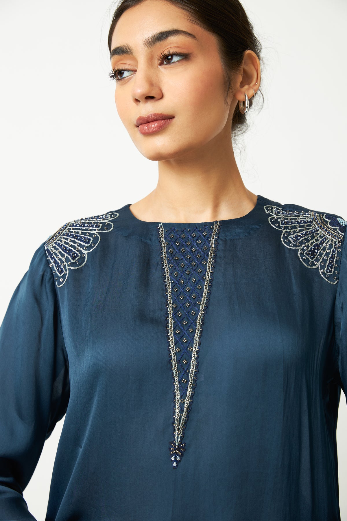 Neelanjana Embroidered Co-ord Set- Set of 2 - 12