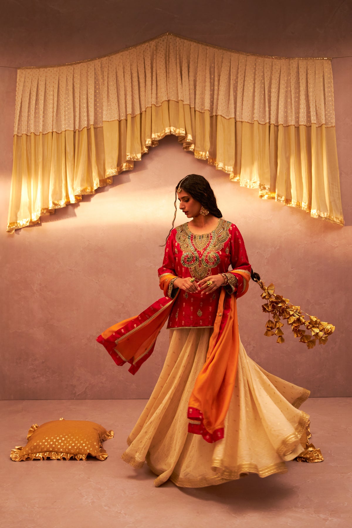 Noor Manjari Embroidered Kurta - 3