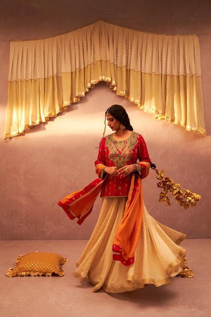 Noor Manjari Embroidered Kurta - 3