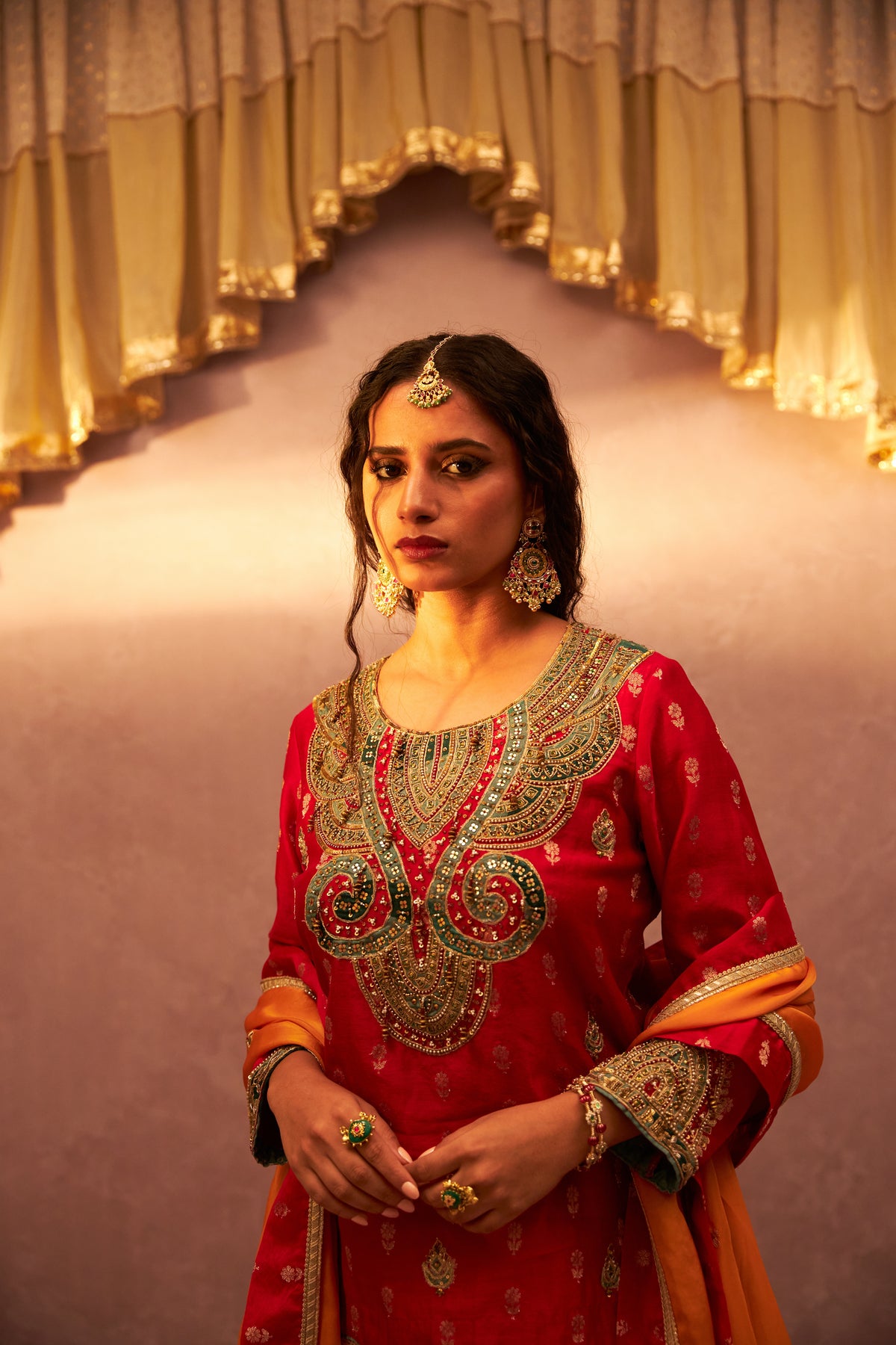 Noor Manjari Embroidered Kurta - 4