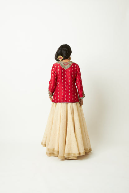 Noor Manjari Embroidered Kurta - 9