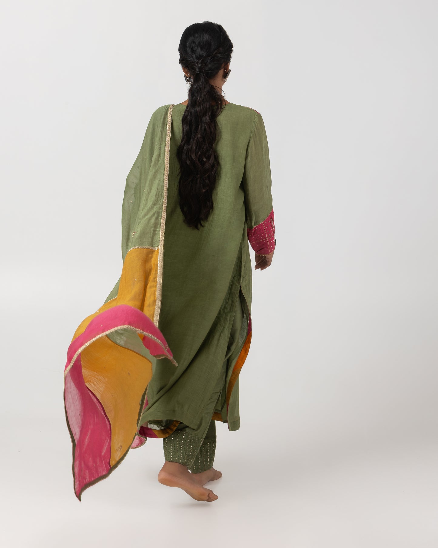 Sajidah Hand Embroidered Dupatta