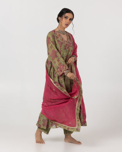 Sanna Hand Embroidered Dupatta