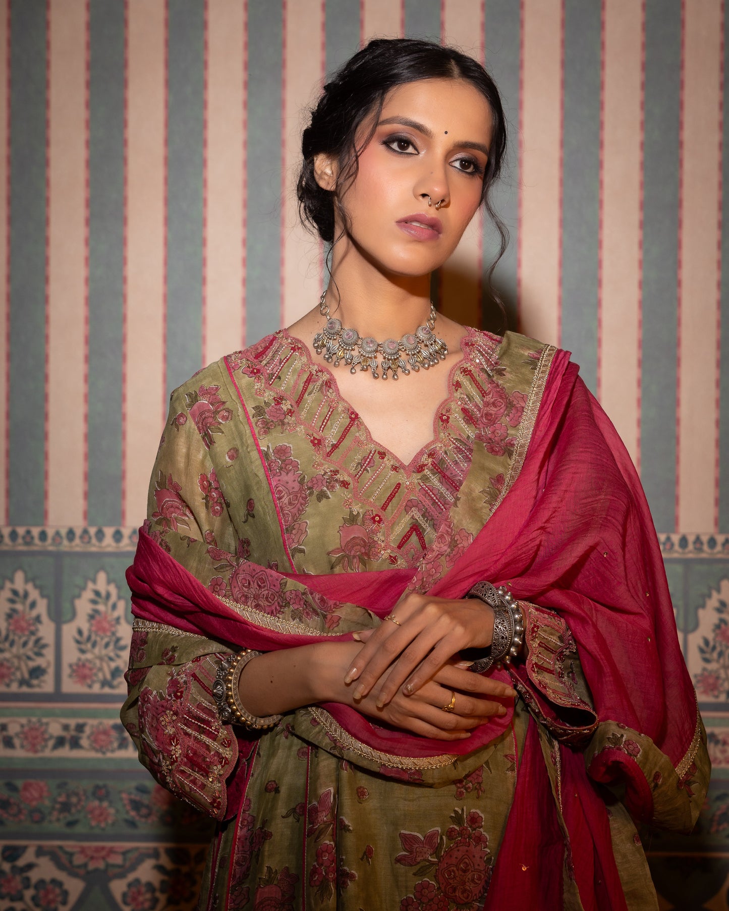 Sanna Hand Block Printed Kurta