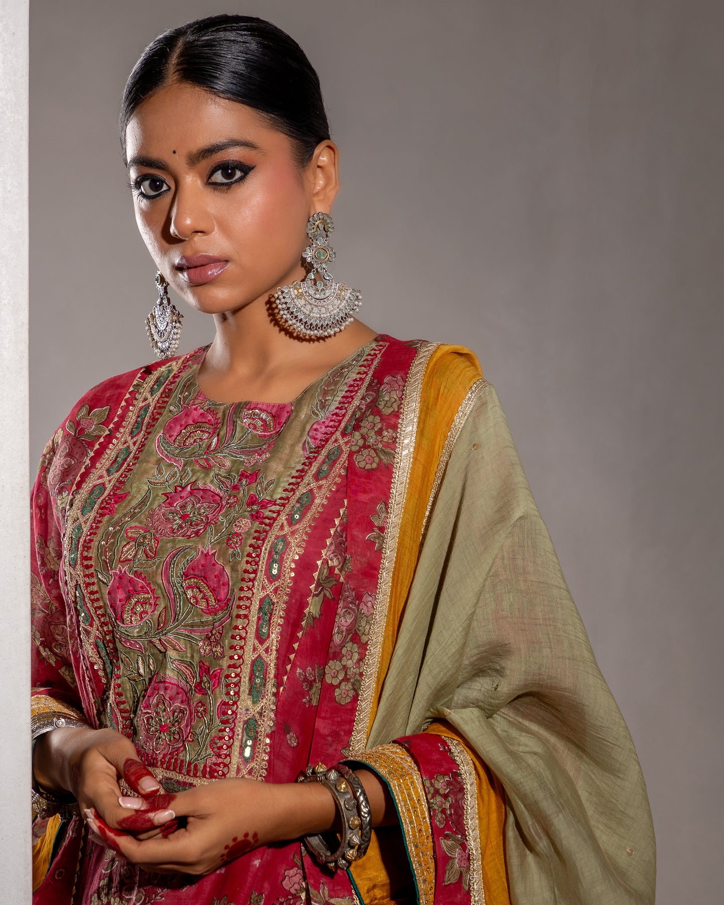 Roya Hand Embroidered Dupatta