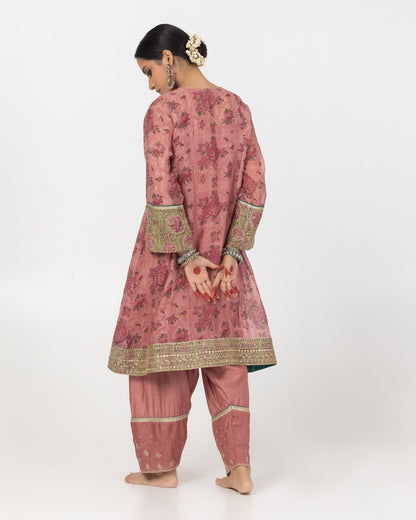 Gul-posh Hand Block Printed Kurta