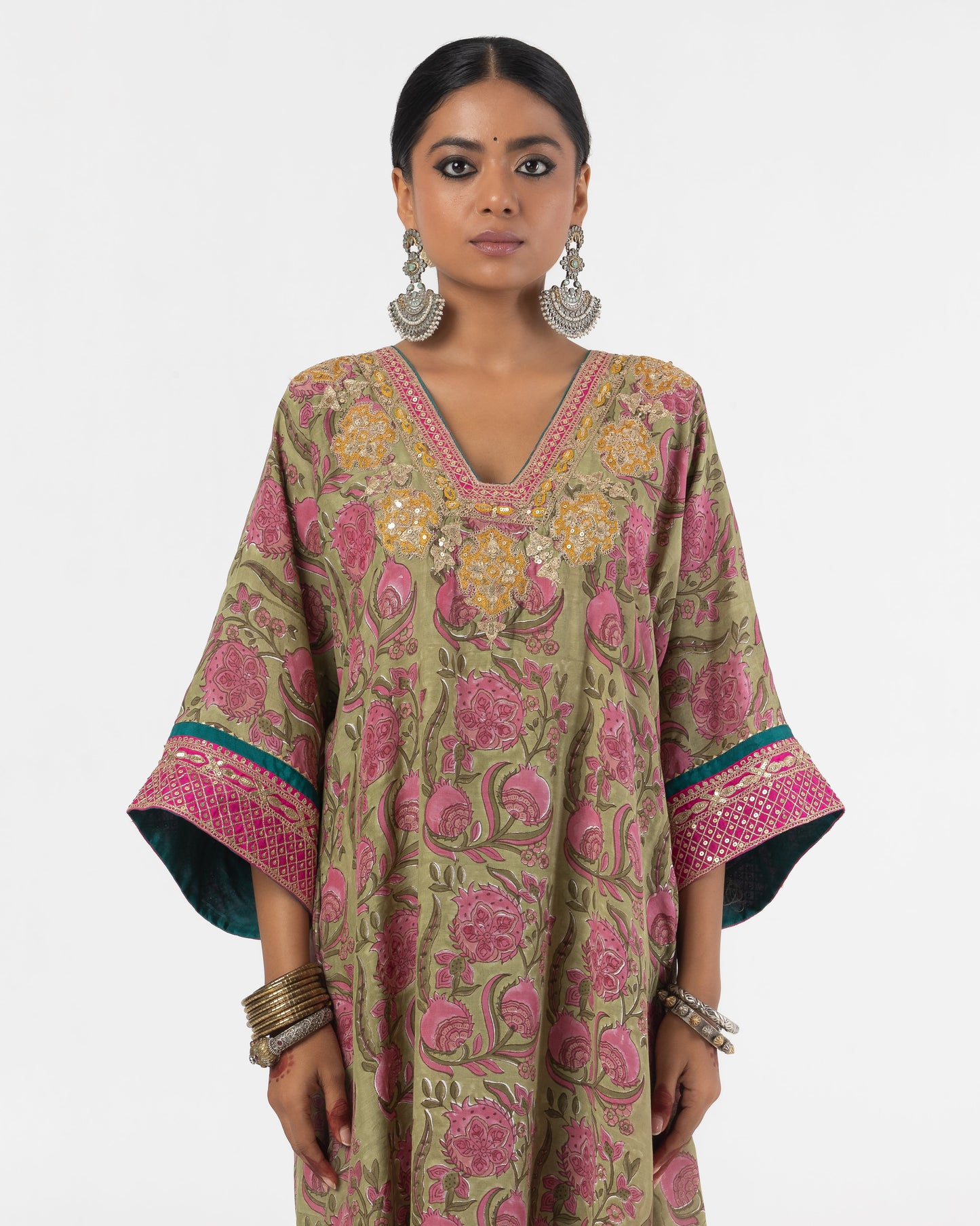 Naira Hand Block Printed Kurta Set